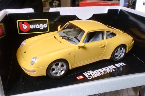Burago porsche 911 - burago, 1/18