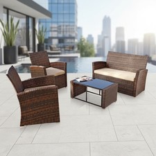 Set di sedie marrone