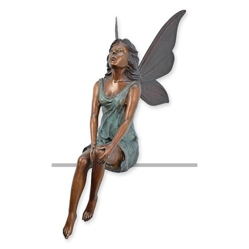 Scultura bronzo elfe fata - in,