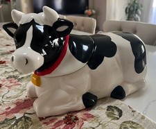 Vintage AMC NY Cow Cookie Jar