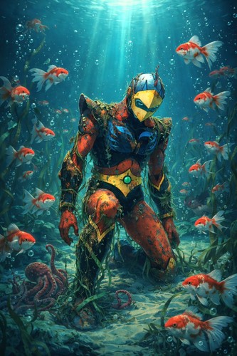 Actarus goldrake sea - -, stampa