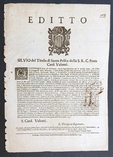 Stampa antica documento