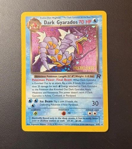 Carte pokemon dark gyarados - carte,