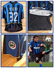 MAGLIA INTER  GARA PLAYER MATCH ISSUED/WORN VIERI 2002/2003
