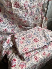 Tessuto antico rosa blu malva