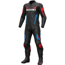 Tuta pelle suzuki nera - in,