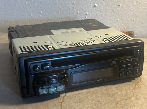 Alpine model 7815 autoradio - alpine,
