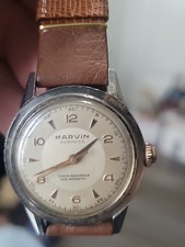 Orologio Uomo Vintage Marvin Hermetic Svizzero Manuale