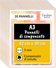 20 X A3 Compensato Pannelli