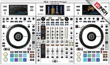 PIONEER DDJ-RZX SKIN bianco