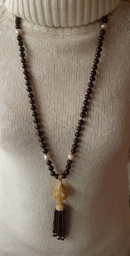 Collana lunga donna - collana,