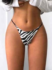 Perizoma Cotone G String ZEBRA