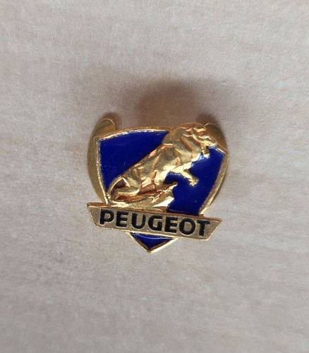 Vintage enamel peugeot - enamel, lion