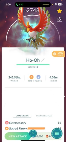 Pokemon apex sacred - apex, ho-oh