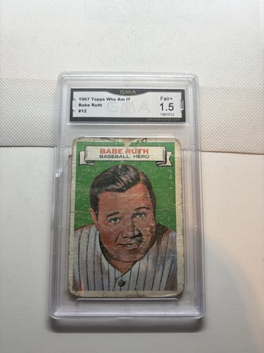 1967 topps who - am, babe
