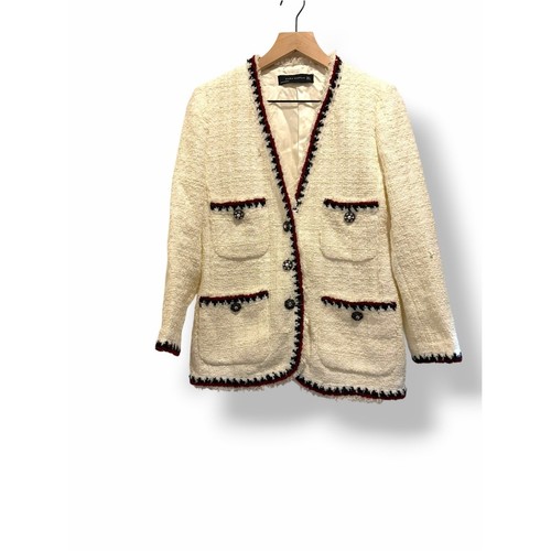 Blazer donna tweed zara - tweed, taglia