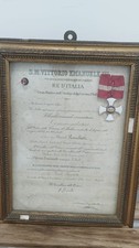 Brevetto Commendatore Ordine