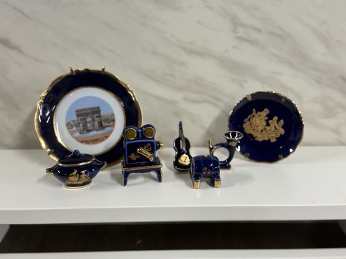 Limoges france collectible 9pc - limoges,