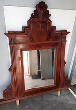 Specchio da comò In Arte Povera Da Restaurare  Vintage