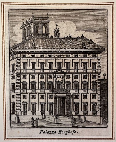 Palazzo borghese xvii - xvii, secolo