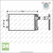 Condensatore Climatizzatore Prasco Per Ford Galaxy
