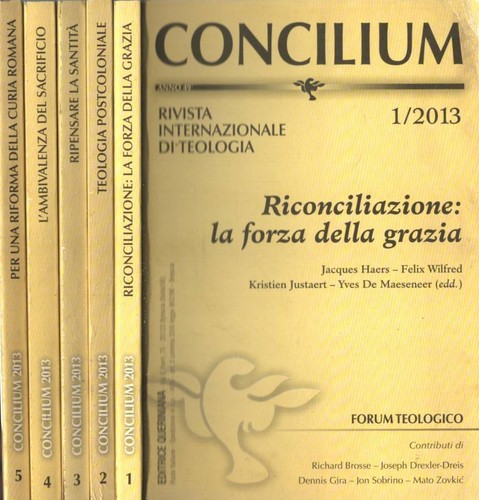 Concilium anno 2013 rivista - concilium,