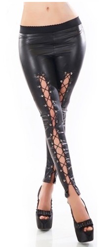 Leggings look pelle - ,, gotico