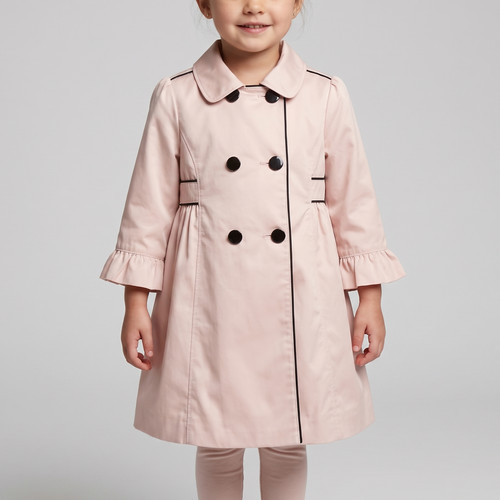 Giacca trench rosa morbido - , gap