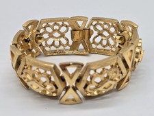 VTG Signed Crown Trifari Gold