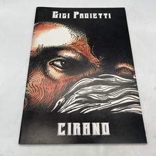 FIRMATO Gigi Proietti Cirano - Teatro 1985 Programma Di Sala Fotografie Attori