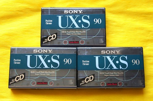 Nastri cassette sony s - 3x,
