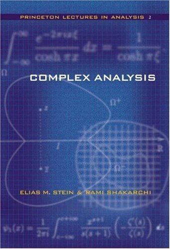 Complex analysis princeton - complex, (princeton
