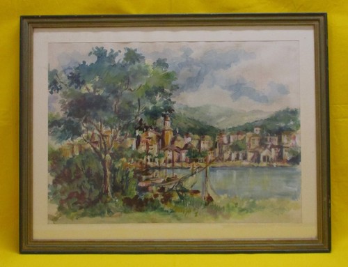 Antico quadro acquarello - ✅,
