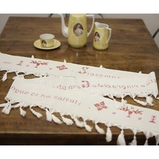 ANTICA STRISCIA VOTIVA ALTARE