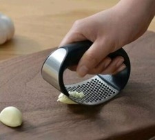 SPREMI AGLIO IN ACCIAIO INOX