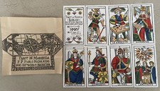 NUOVO! MARSELLA 1760 22 carte MAZZO TAROCCHI OGGETTO DA COLLEZIONE DI PABLO R...