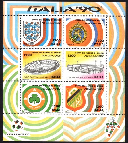 Italia 1990 foglietto mnh - italia,