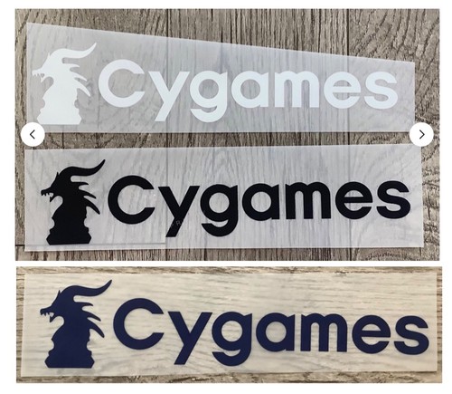 Juventus sponsor cygames patch - cygames,