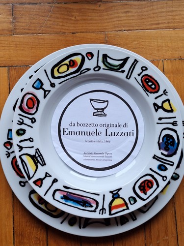 Coppia piatti emanuele luzzati - coppia,