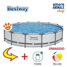 Bestway piscina rotonda steel - rotonda,