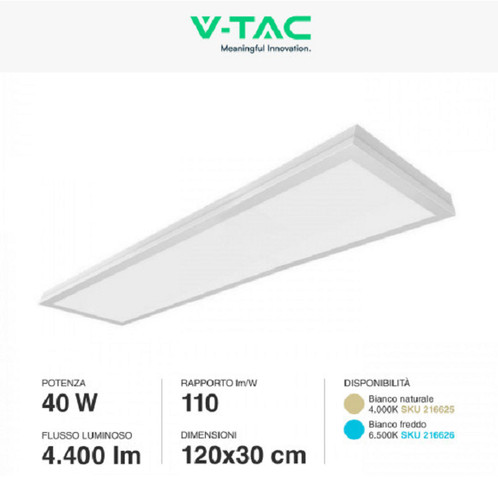 Tac 6147 pannello led - v-tac,