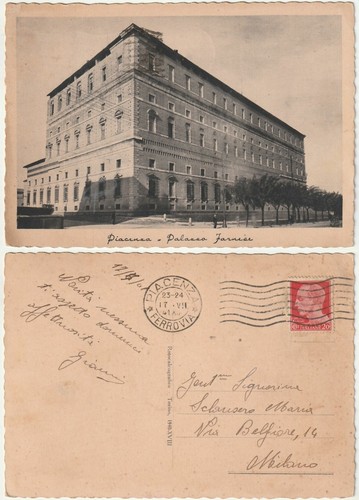 Piacenza palazzo farnese - palazzo,