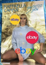 POSTER DI RAFFAELLA CARRA' - FANTASTICO SHOW - RARO PER COLLEZIONISTI