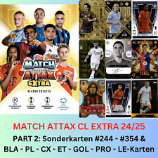 Topps Match Attax EXTRA 24/25 -CARTE speciali scegli Champions League 2024/2025