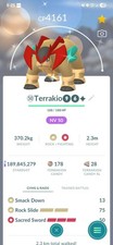 Pokemon Terrakion Shiny
