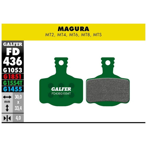 Pastiglie freno galfer - galfer, per