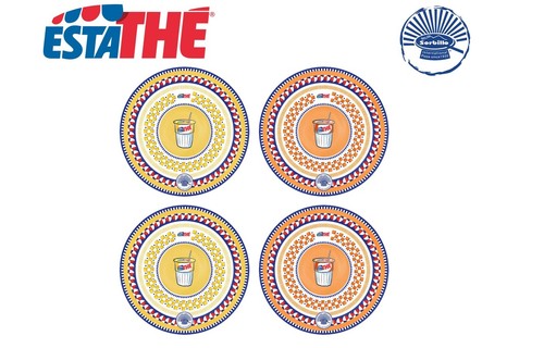 Kit piatti pizza estathe - kit, estathe'