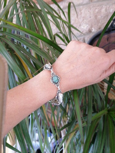 Bracciale con grandi zaffiri - con,