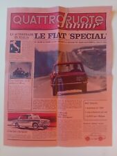 Quattroruote Junior 1968 Anno II Nr. 1 FIAT Special 124 125 FIAT 500 FIAT 238