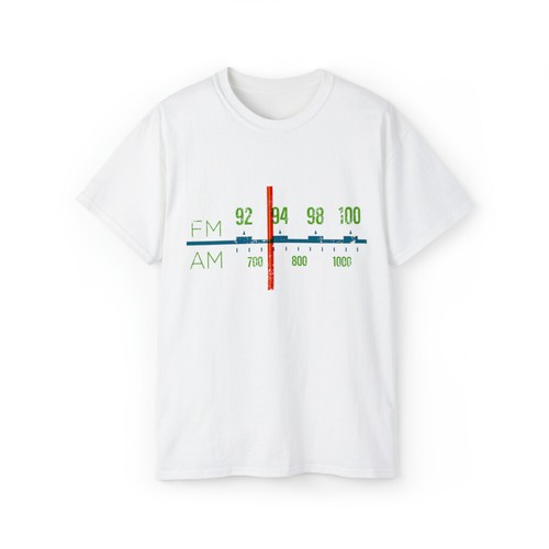 Vintage radio dial shirt - radio, dial"